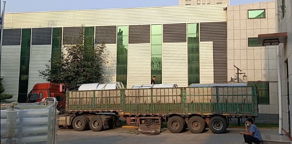 [川一股份]20T/H單級(jí)水處理設(shè)備2車裝起發(fā)往河北
